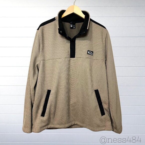 Men's Spyder Tan Pullover Size XL - Picture 1 of 5